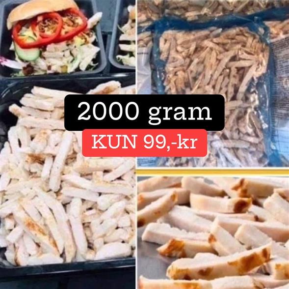 Kyllingestrimler 2 kg