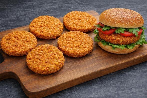 Crispy kyllingeburgere 1000 gram