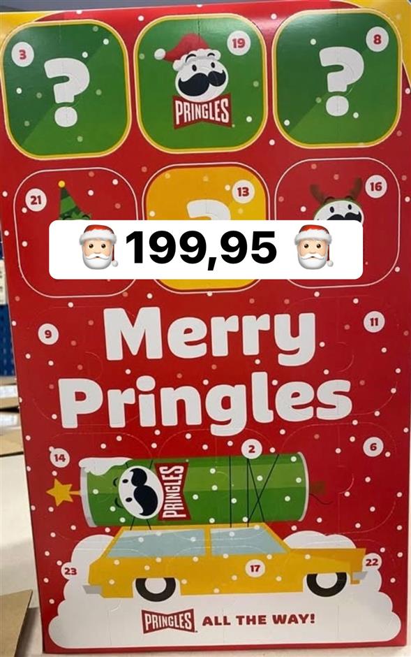 Pringles julekalender